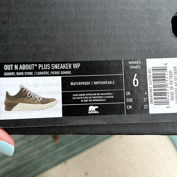 NWT - Sorel Out N About Plus Sneaker, Waterproof - Picture 6 of 6
